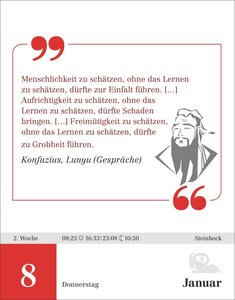 Der Philosophie-Kalender Tagesabreißkalender 2026