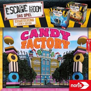 Noris 606101946 - Escape Room Das Spiel Family Edition, Candy Factory, Erweiterung