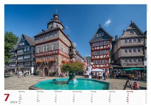 Westerwald 2023 Bildkalender A3 quer, spiralgebunden