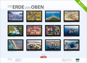 Die Erde von oben Kalender 2026