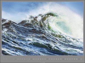 Das Meer Kalender 2023. Großartige Meeresaufnahmen des deutschen Naturfotografen Frank Krahmer in einem hochwertigen Posterkalender. Wandkalender 2023 im Großformat.