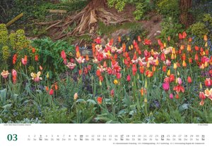 Traumhafte Gartenbeete 2025 - Fotografiert von Clive Nichols - Wandkalender - Format 42 x 29,7 cm - Mit Spiralbindung
