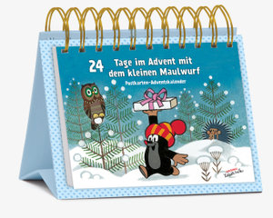 Postkarten-Adventskalender \"24 Tage im Advent mit dem kleinen Maulwurf\"