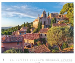 Provence Kalender 2026 - Blühende Lavendelfelder und malerische Dörfer