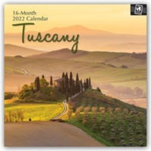 Tuscany - Toskana 2022 - 16-Monatskalender