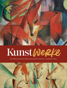KunstWerke - Ein Blick ins Skizzenbuch der großen Meister Kalender 2024