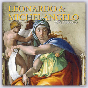 Leonardo da Vinci & Michelangelo 2023 - 16-Monatskalender