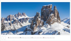 Luftbildkalender - airphoto Dolomiten 2026