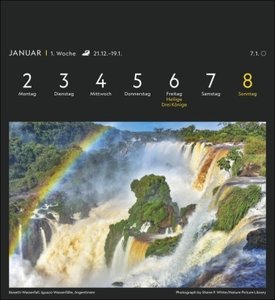 Weltreisen Postkartenkalender National Geographic 2023. Jede Woche ein neues Traumziel im Postkartenformat. Fotokalender zum Aufstellen oder Aufhängen mit 53 Postkarten.
