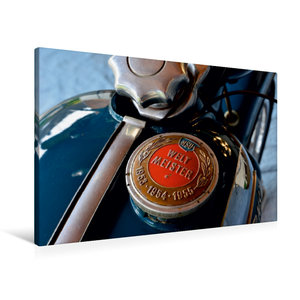 Premium Textil-Leinwand 90 cm x 60 cm quer Ein Motiv aus dem Kalender Deutsche Motorrad Oldtimer