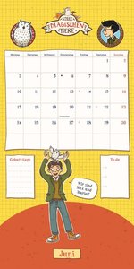Schule der magischen Tiere 2024 - Broschürenkalender für Kinder - Format 30 x 30
