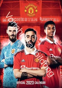 Manchester United Posterkalender 2024