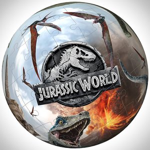 Ravensburger 3D Puzzle 11757 - Puzzle-Ball Jurassic World - Puzzle-Ball für Dinosaurier-Fans ab 6 Jahren