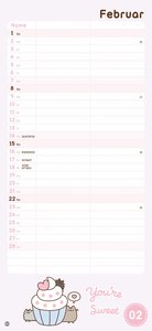 Pusheen Planer für zwei 2026