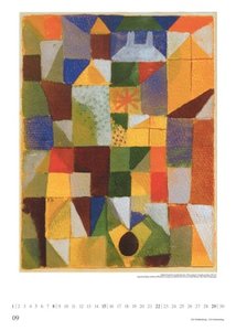 Paul Klee 2024 - Kunst-Kalender - Poster-Kalender - 50x70