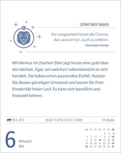 Löwe Sternzeichenkalender 2026