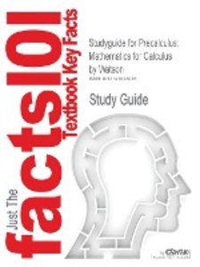 Stewart &. Redlin &. Watson, &: Studyguide for Precalculus