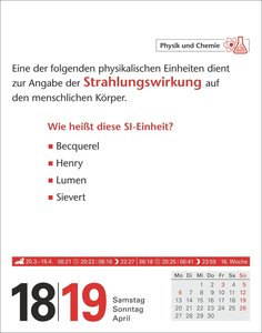 Duden Allgemeinbildung Tagesabreißkalender 2026