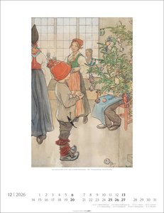 Carl Larsson Kalender 2026