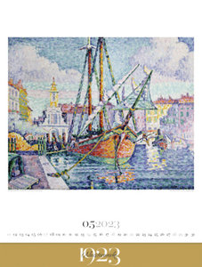 Meisterwerke 1923 - Kunst-Kalender 2023