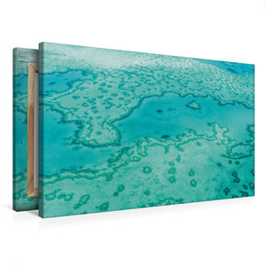 Premium Textil-Leinwand 75 cm x 50 cm quer Great Barrier Reef Queensland Australia