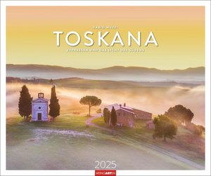 Toskana Kalender 2025 - Zypressen und das Licht des Südens