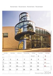 Berlin & Brandenburg 2024 - Bild-Kalender 23,7x34 cm - Regional-Kalender - Wandkalender - mit Platz für Notizen - Alpha Edition