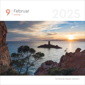 Unterwegs in Europa - KUNTH 365-Tage-Abreißkalender 2025