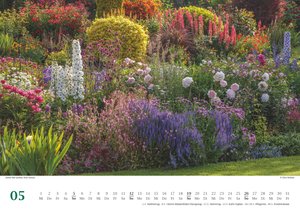 Traumhafte Gartenbeete 2025 - Fotografiert von Clive Nichols - Wandkalender - Format 42 x 29,7 cm - Mit Spiralbindung