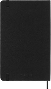 Moleskine 12 Monate Tageskalender 2024, Large/A5, Schwarz