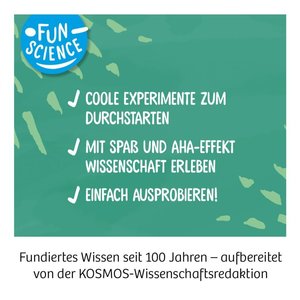KOSMOS 654108 - Fun Science, Nachtleuchtende Flummi-Power, Bälle herstellen, Experimentier Set