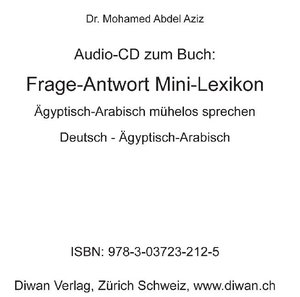 Frage-Antwort Mini-Lexikon, Ägyptisch-Arabisch, 1 Audio-CD