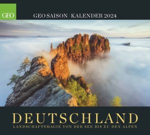 GEO: Deutschland 2024 - Wand-Kalender - Poster-Kalender - Landschafts-Fotografie - 50x45