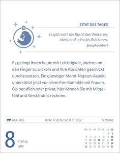 Jungfrau Sternzeichenkalender 2026