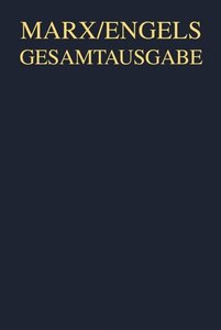 Karl Marx: Ökonomische Manuskripte und Schriften, 1858-1861, 2 Teile