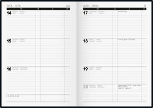 Buchkalender Kompagnon TimeCenter Modell 725 (2025)