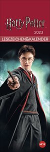 Harry Potter Lesezeichen & Kalender 2023. Als kleine Aufmerksamkeit zu Weihnachten für echte Fans: Der Kalender Mini - gleichzeitig Lesezeichen