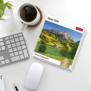 Alpen Sehnsuchtskalender 2026