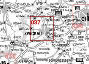 Doktor Barthel Stadtplan Zwickau