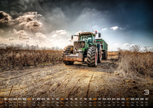 Landmaschinen - Traktor - 2022 - Kalender DIN A2