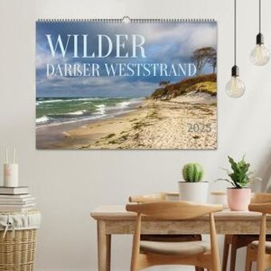Wilder Darßer Weststrand (Wandkalender 2025 DIN A2 quer), CALVENDO Monatskalender