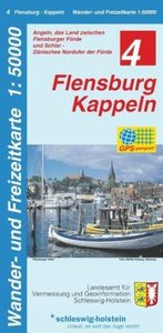 Wander- und Freizeitkarte Flensburg, Kappeln
