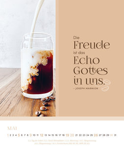 Coffee and Jesus 2024 - Postkartenkalender