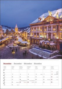 Deutschland Kalender 2024. Die schönsten Aussichten Deutschlands in einem Kalender mit viel Platz für Eintragungen. Hochwertiger Fotokalender mit Monatskalendarium.
