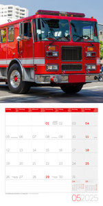 Feuerwehr Kalender 2025 - 30x30