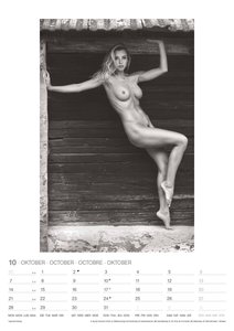 Naked 2024 - Wand-Kalender - 29,7x42 - Erotik-Kalender - Frauen - Woman