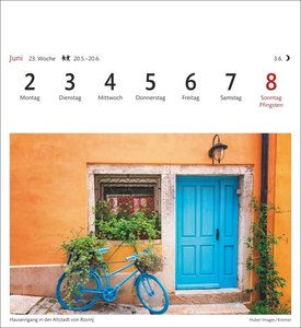 Kroatien Sehnsuchtskalender 2025 - Wochenkalender mit 53 Postkarten