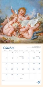 Engel 2024 - Broschürenkalender - Wandkalender - Format 30 x 30 cm