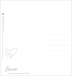 Ziemlich beste Freunde Postkartenkalender 2026