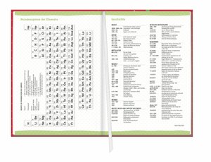 Floral 17-Monats-Kalenderbuch A5 Kalender 2022